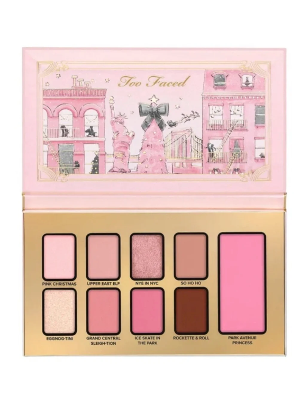 New! Toofaced Christmas In New York Palette Eyeshadow Palette